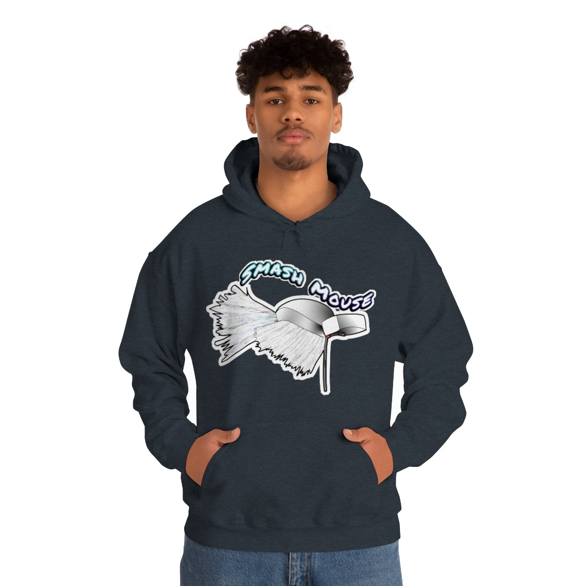 Smash Mouse Heavy Blend Hooded Sweatshirt