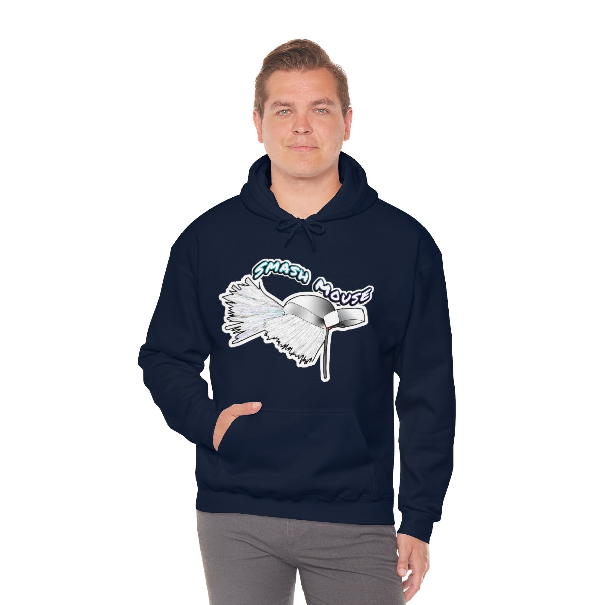 Smash Mouse Heavy Blend Hooded Sweatshirt