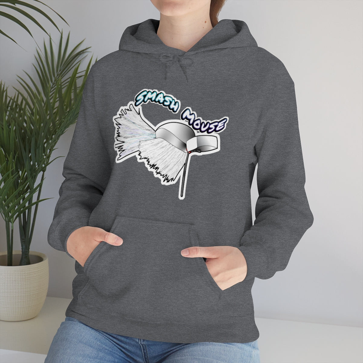 Smash Mouse Heavy Blend Hooded Sweatshirt
