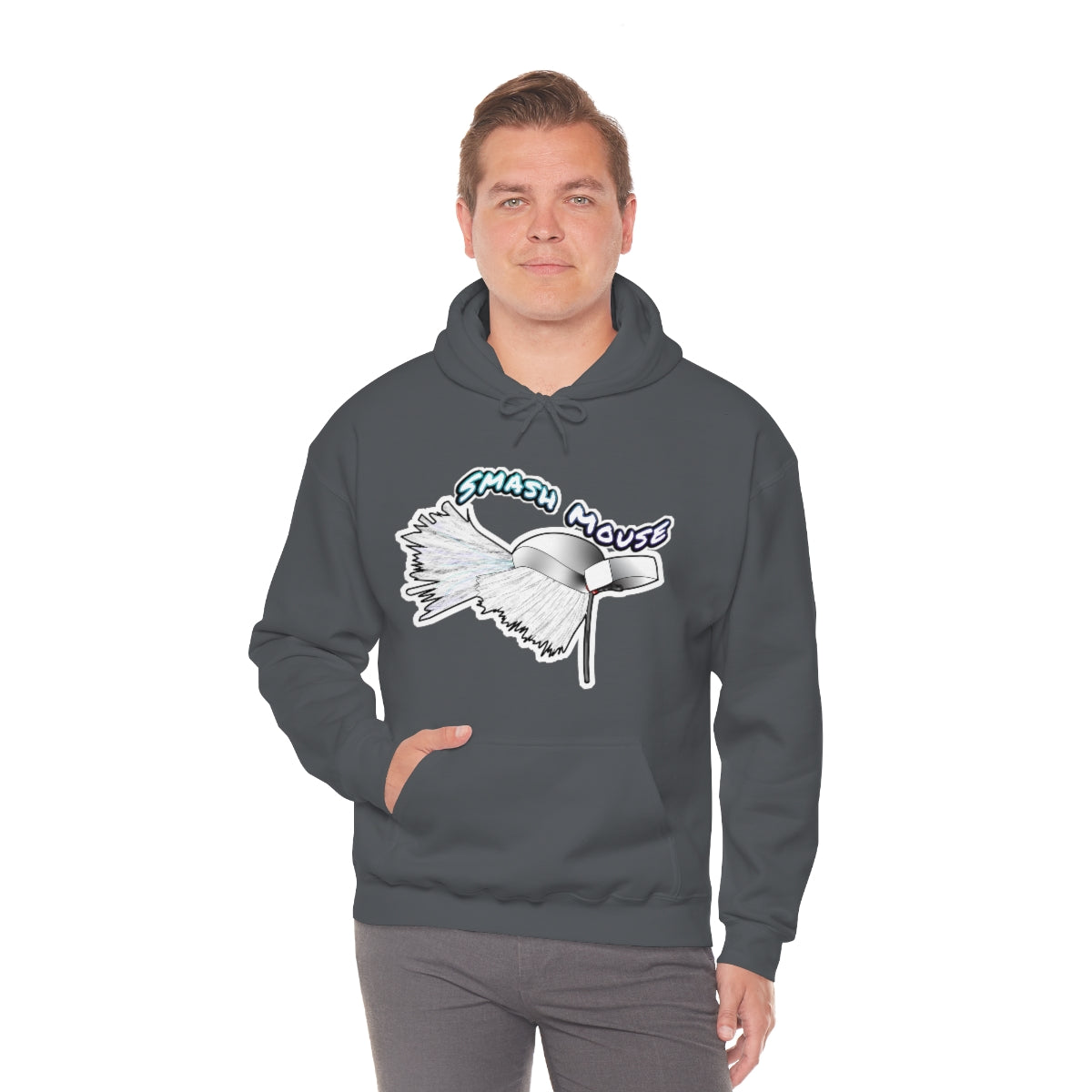 Smash Mouse Heavy Blend Hooded Sweatshirt