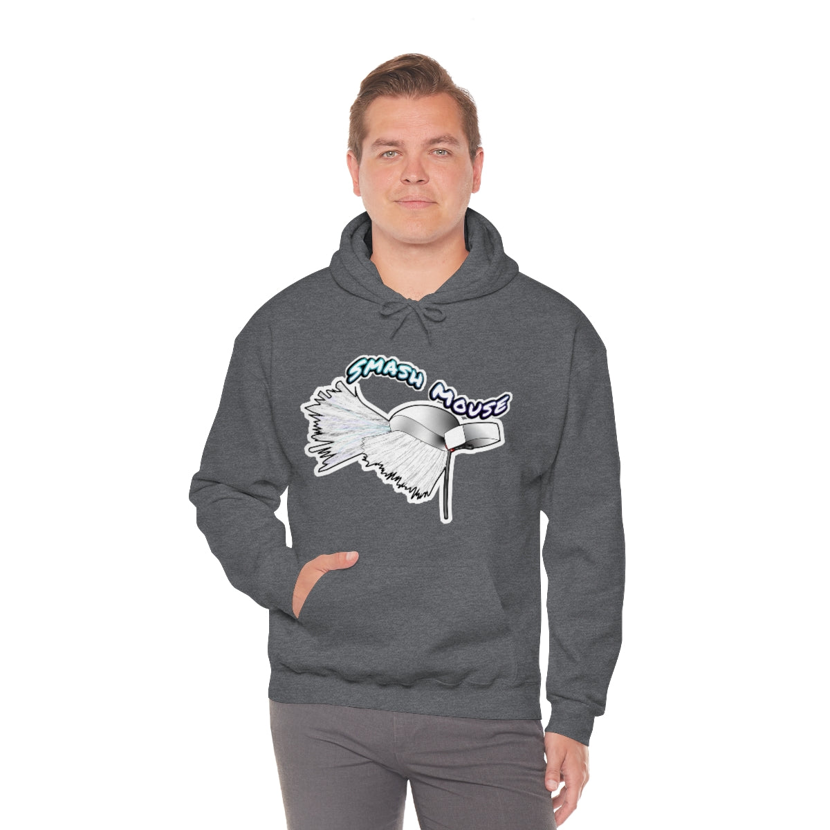 Smash Mouse Heavy Blend Hooded Sweatshirt