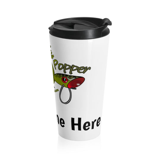 Personalized Lucky Popper Stainless Steel Travel Mug