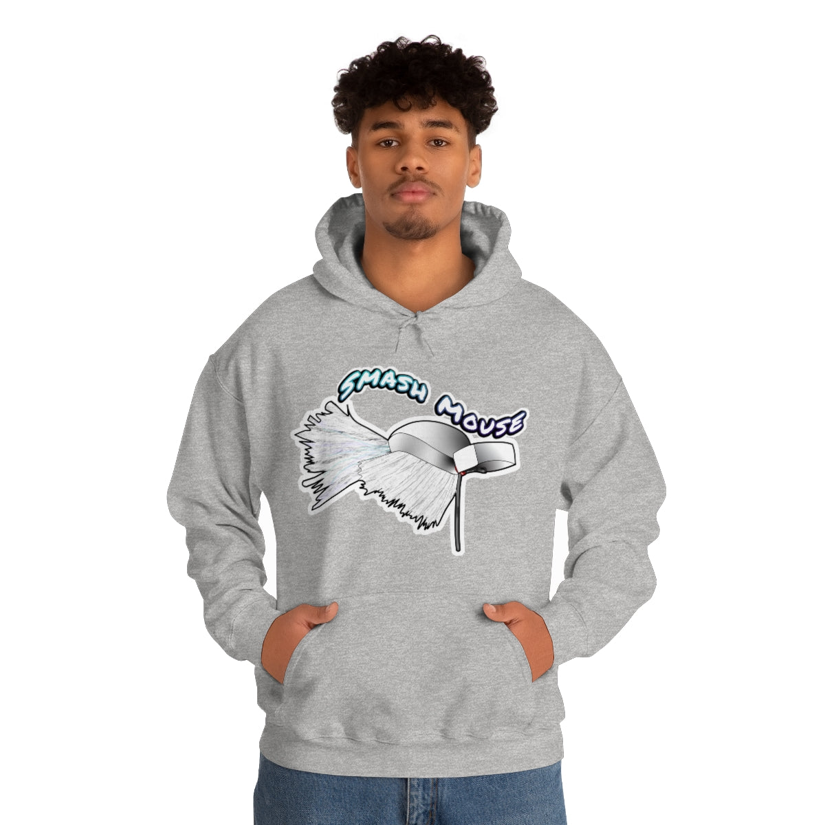 Smash Mouse Heavy Blend Hooded Sweatshirt