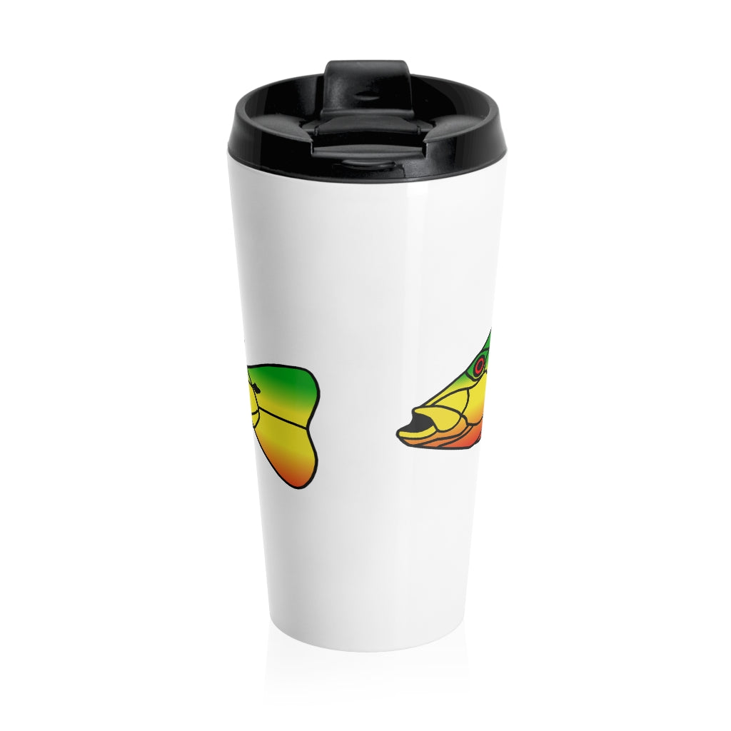 Peacock Bass Stainless Steel Travel Mug