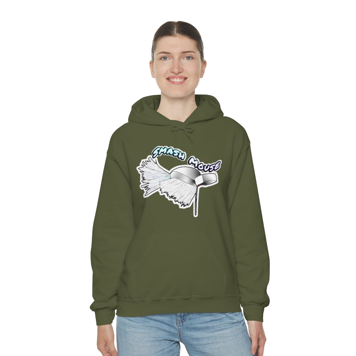 Smash Mouse Heavy Blend Hooded Sweatshirt