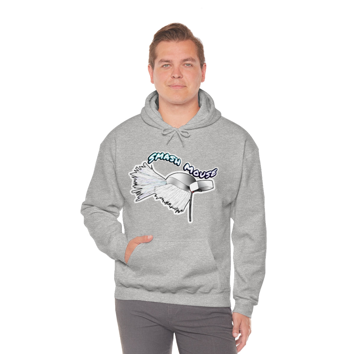 Smash Mouse Heavy Blend Hooded Sweatshirt