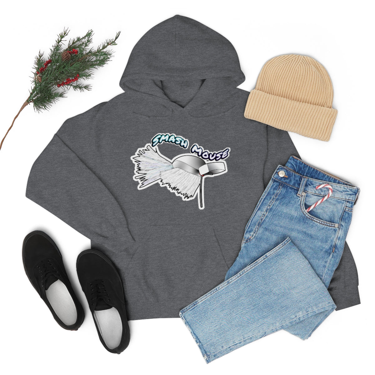 Smash Mouse Heavy Blend Hooded Sweatshirt