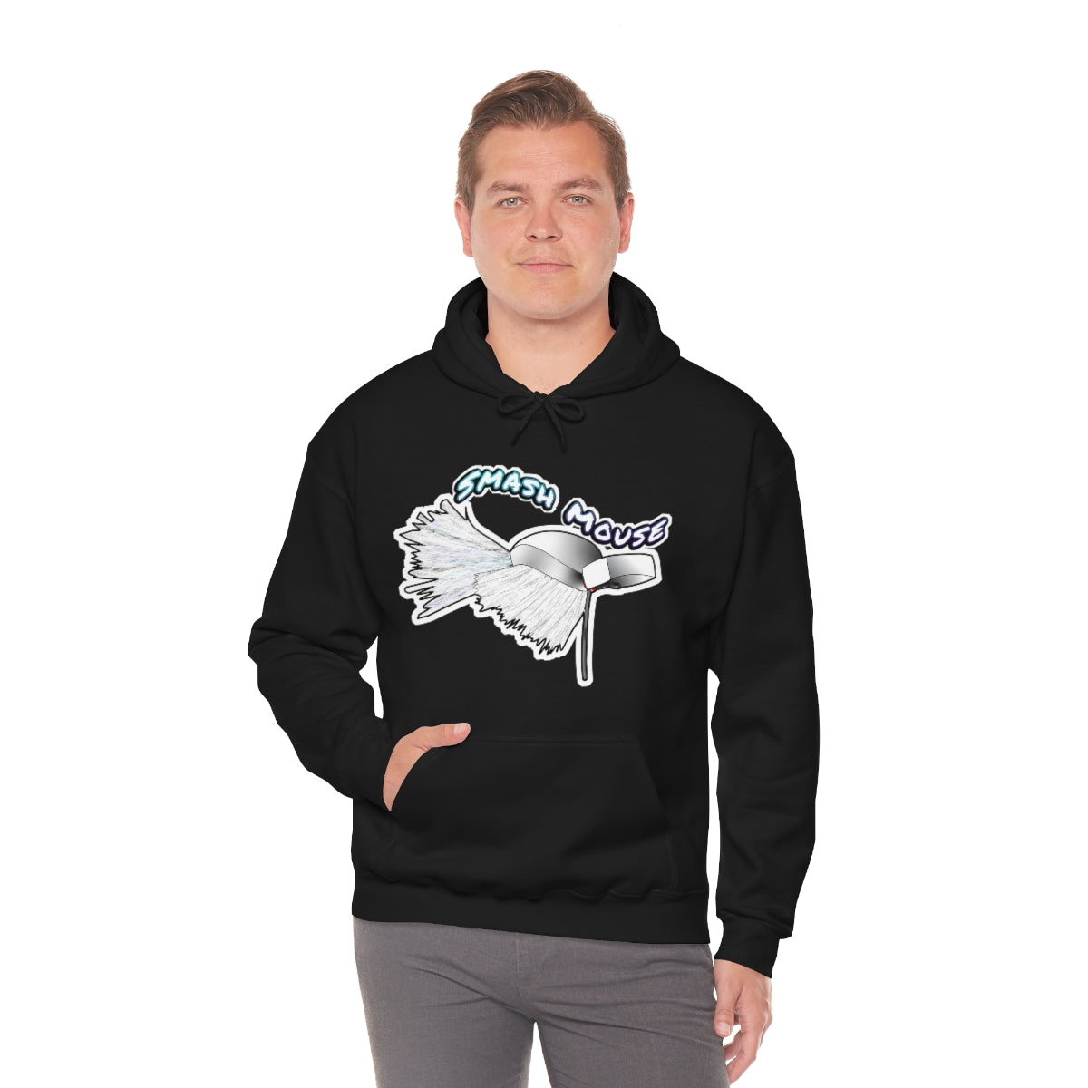 Smash Mouse Heavy Blend Hooded Sweatshirt