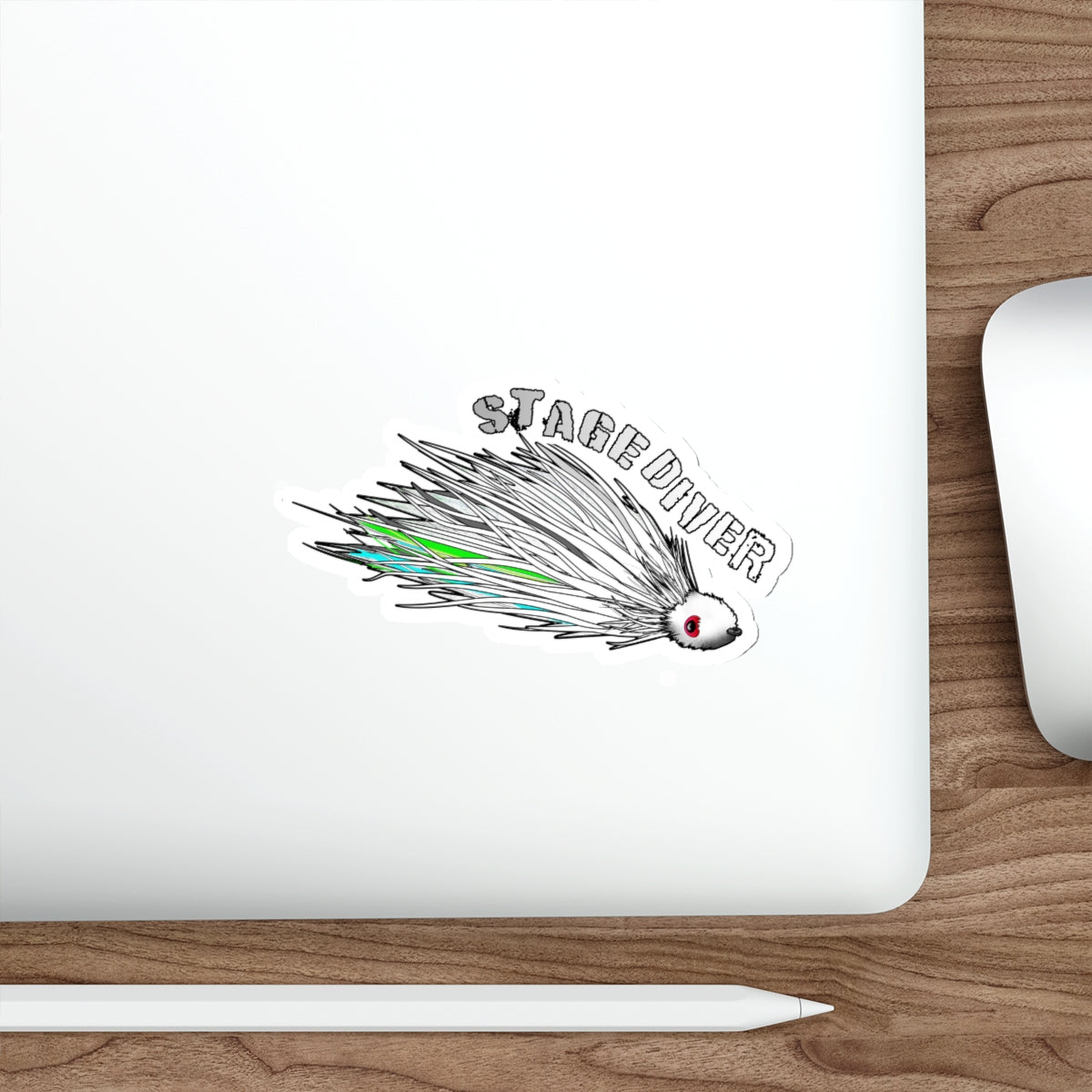 Stage Diver Die-Cut Sticker