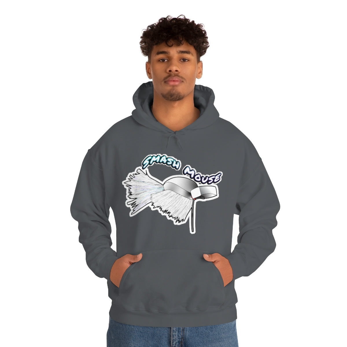 Smash Mouse Heavy Blend Hooded Sweatshirt