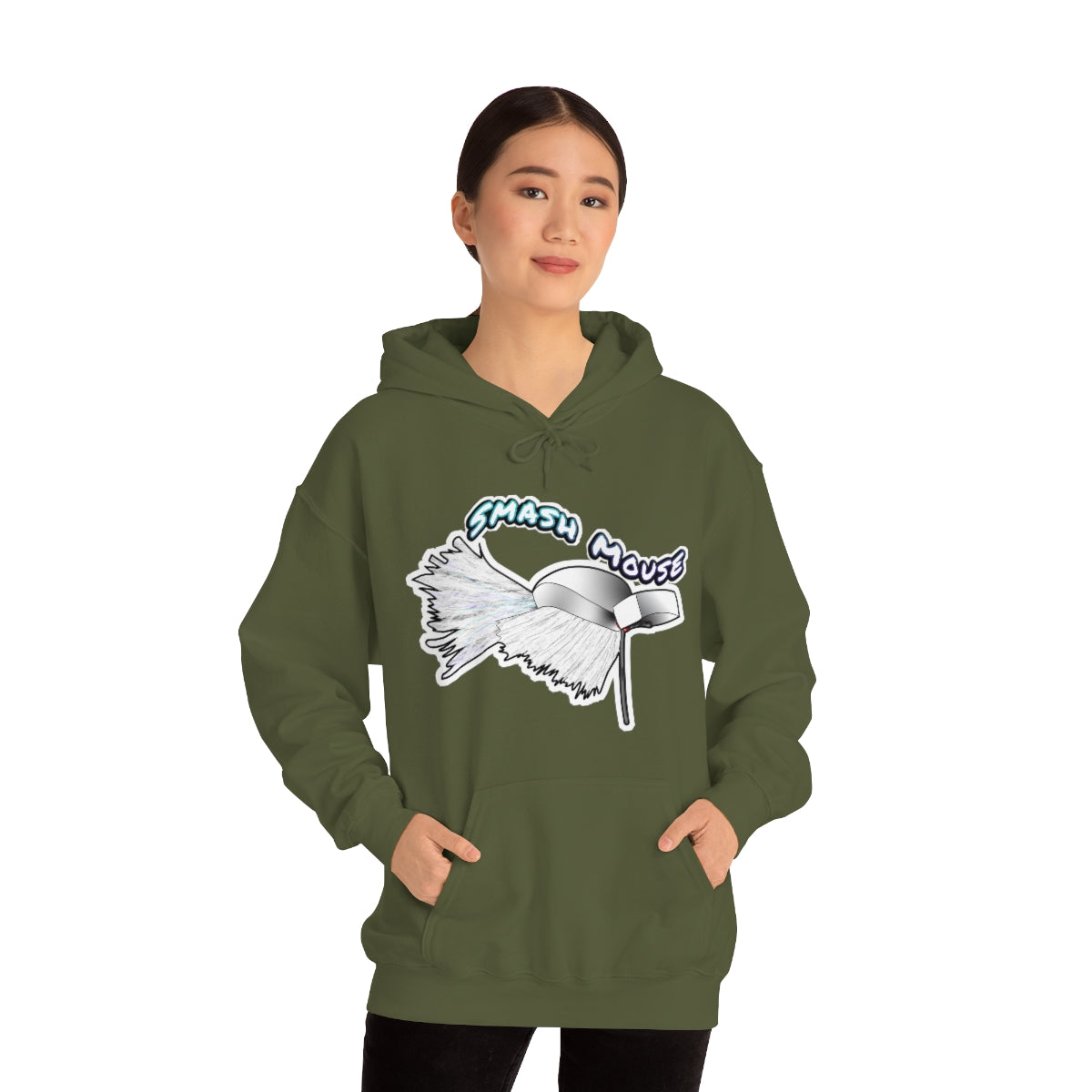 Smash Mouse Heavy Blend Hooded Sweatshirt