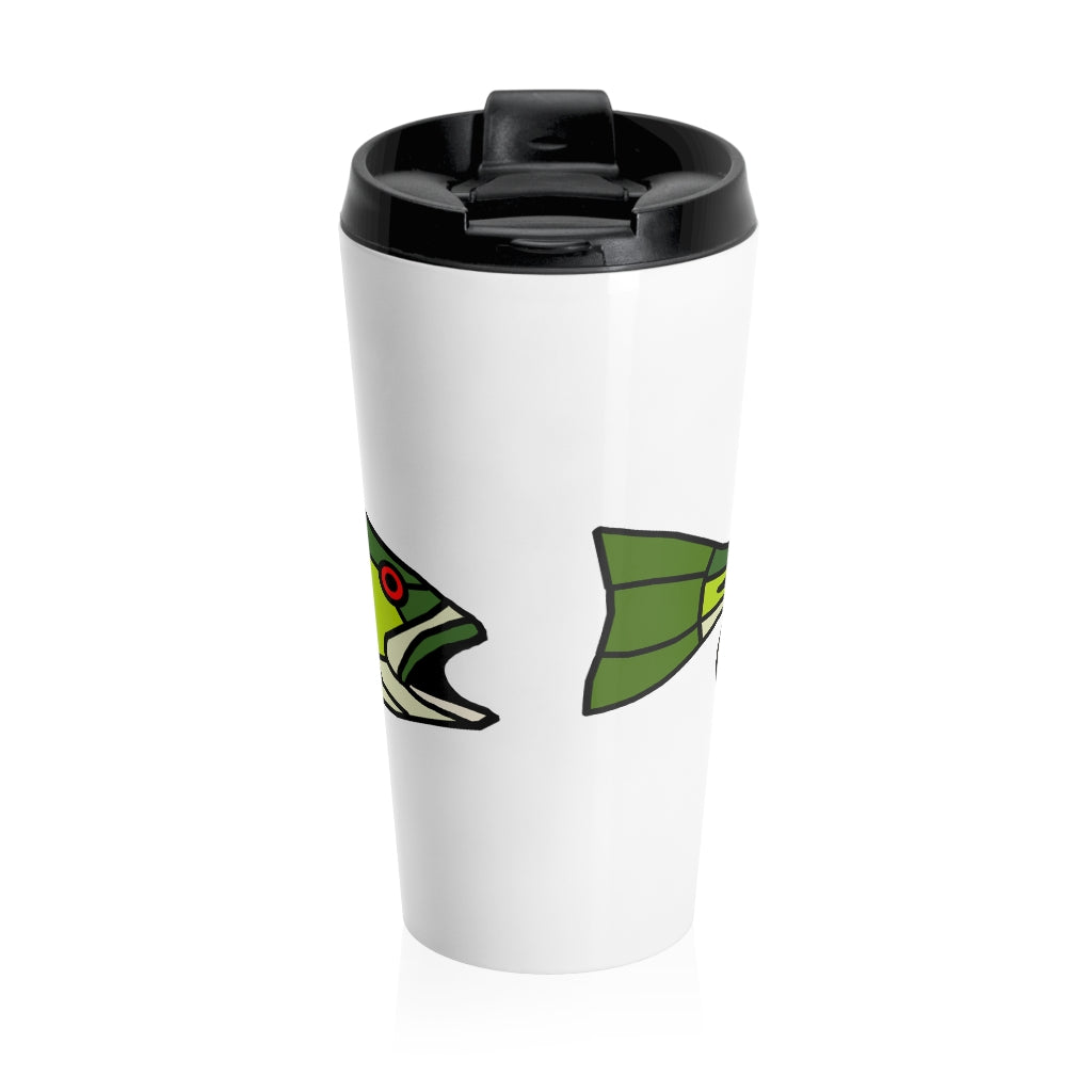 Largemouth Bass Stainless Steel Travel Mug