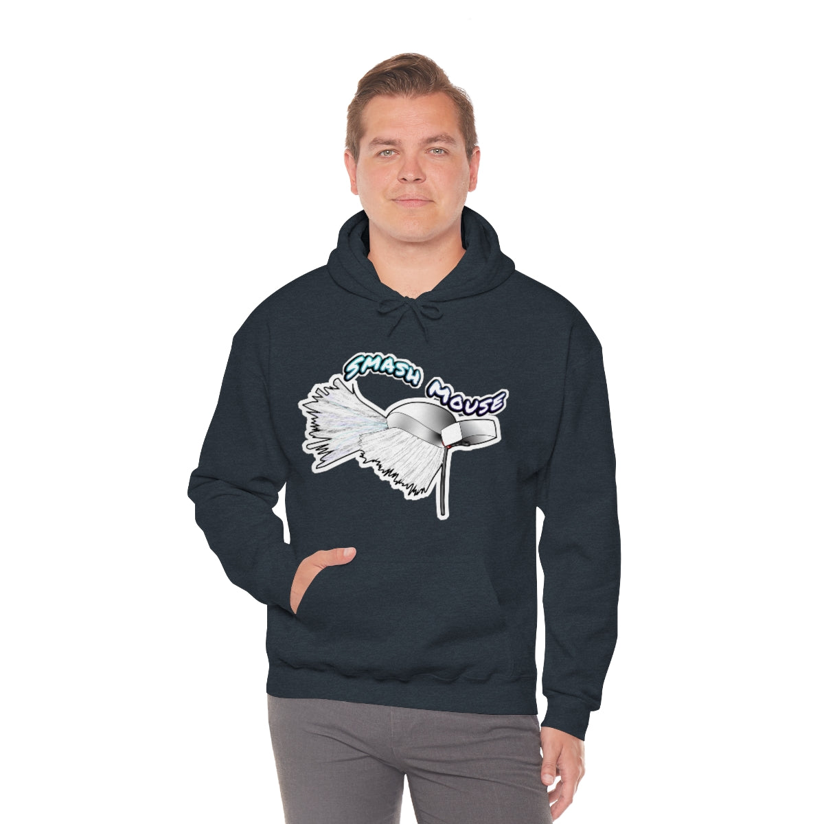 Smash Mouse Heavy Blend Hooded Sweatshirt