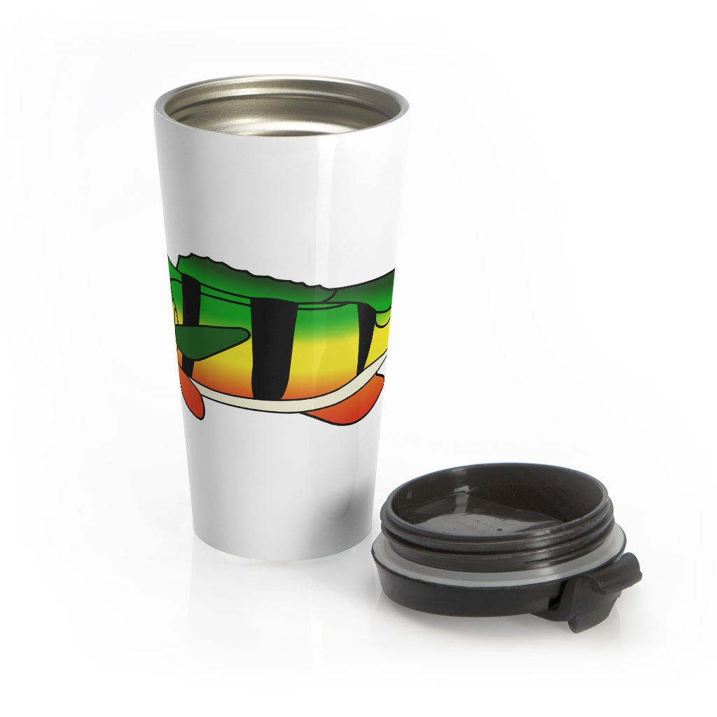 Peacock Bass Stainless Steel Travel Mug