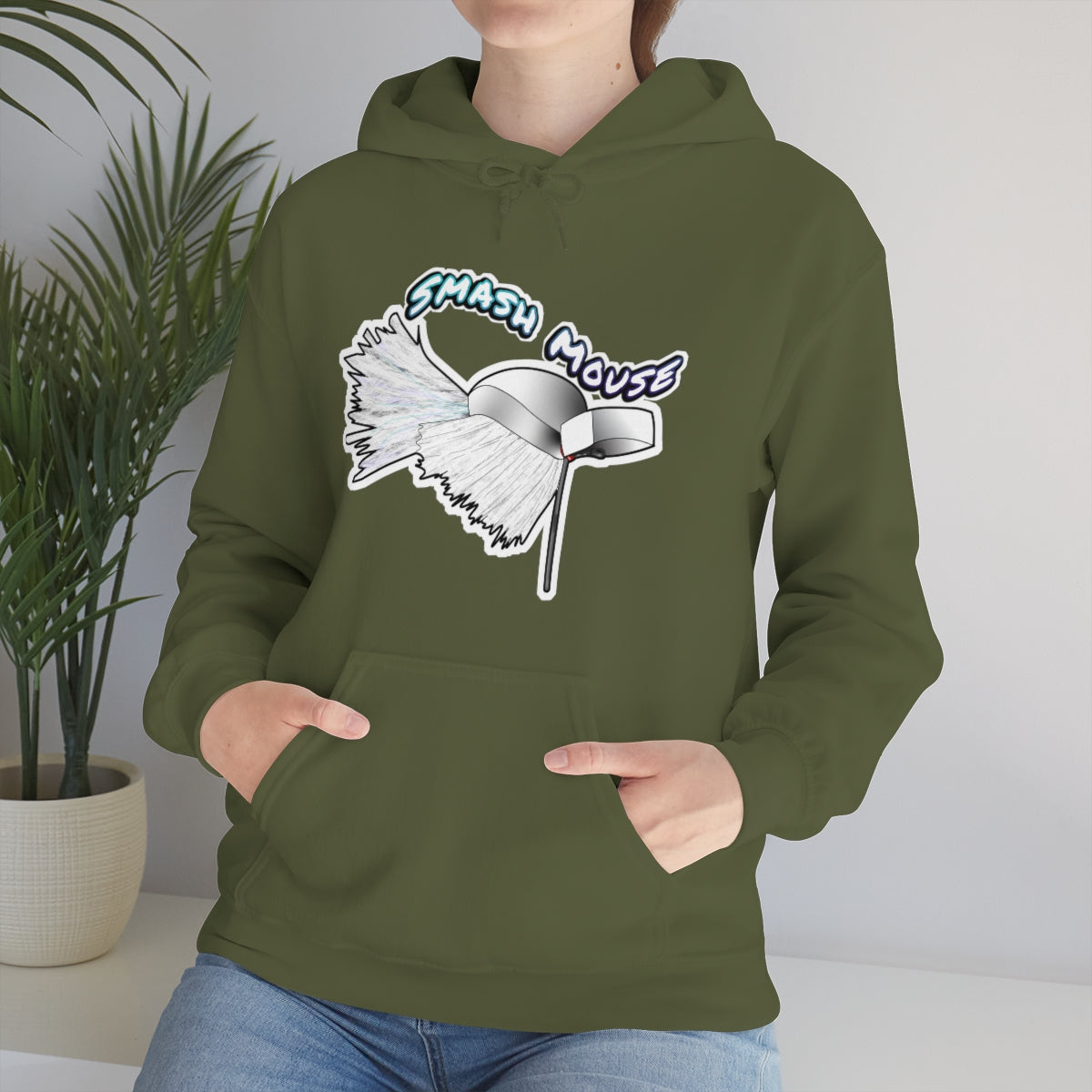Smash Mouse Heavy Blend Hooded Sweatshirt