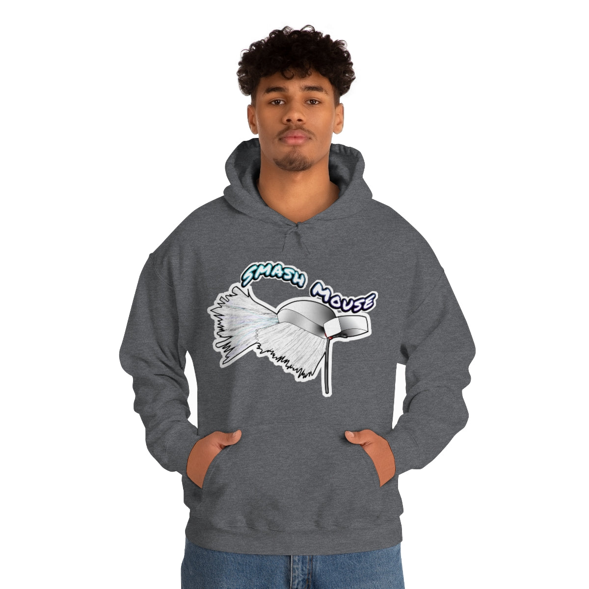Smash Mouse Heavy Blend Hooded Sweatshirt