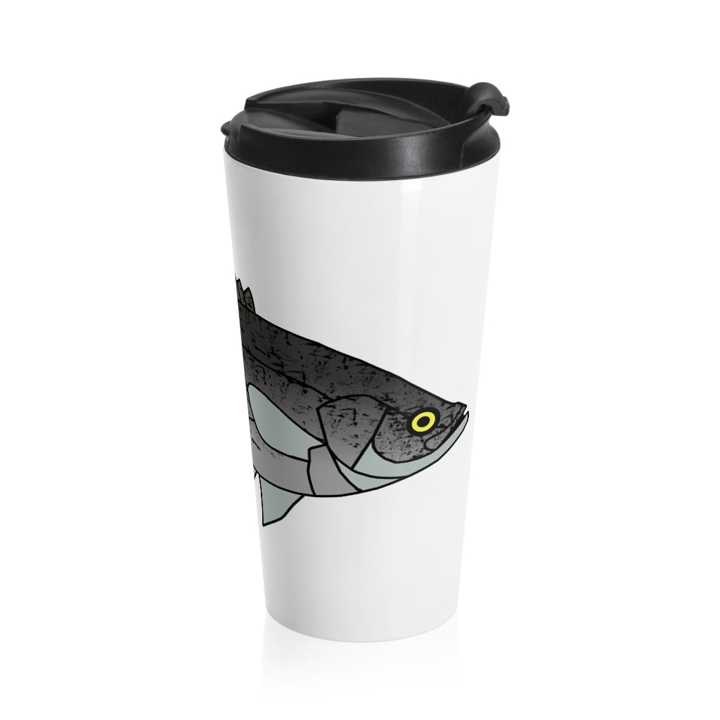 Crappie Stainless Steel Travel Mug