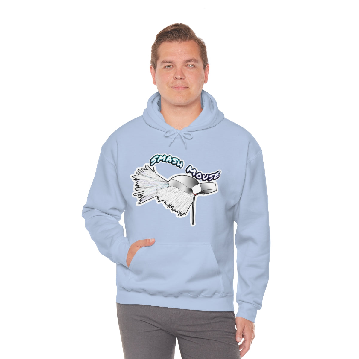 Smash Mouse Heavy Blend Hooded Sweatshirt