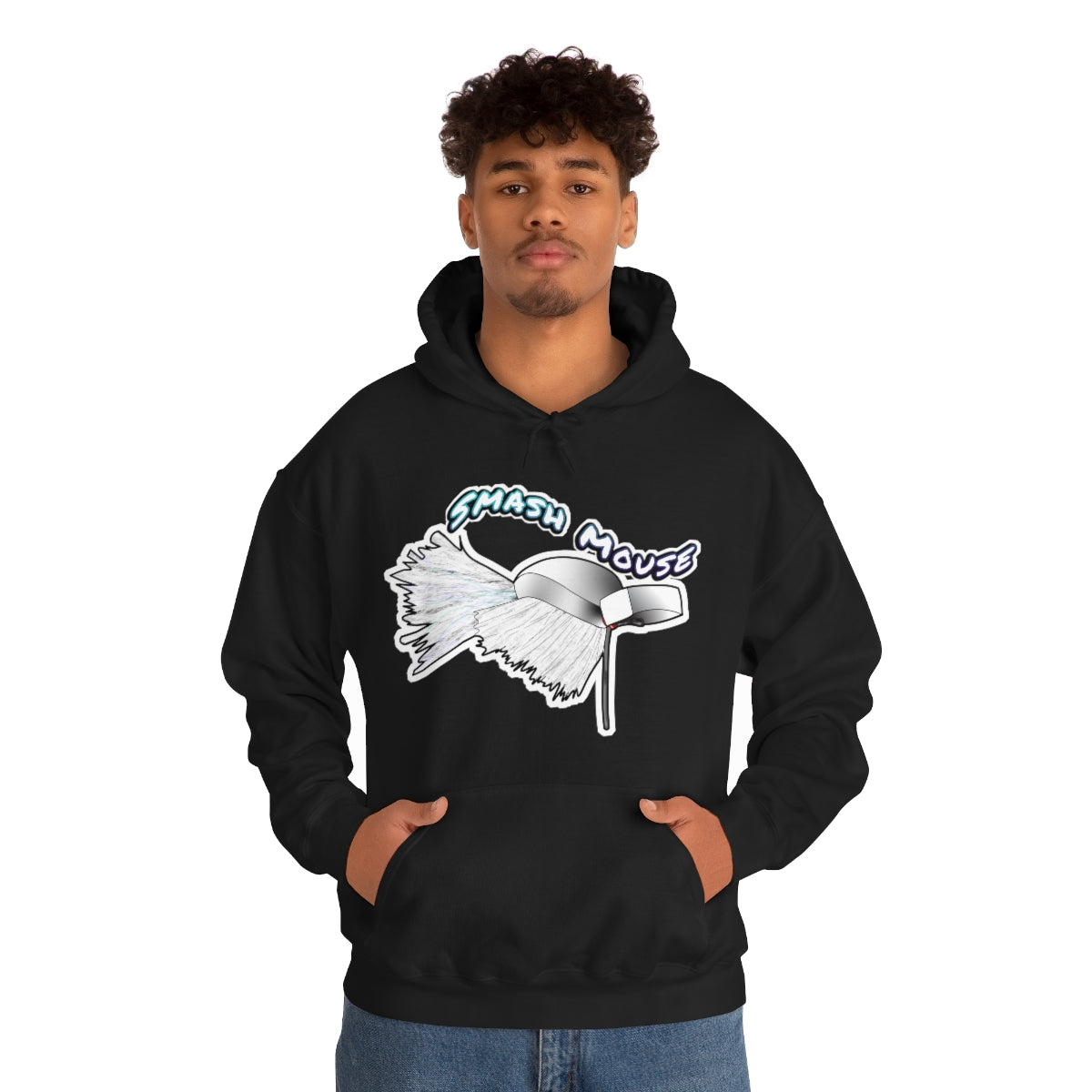 Smash Mouse Heavy Blend Hooded Sweatshirt