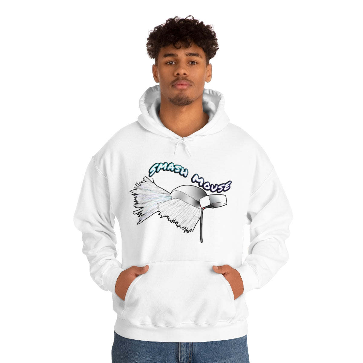 Smash Mouse Heavy Blend Hooded Sweatshirt