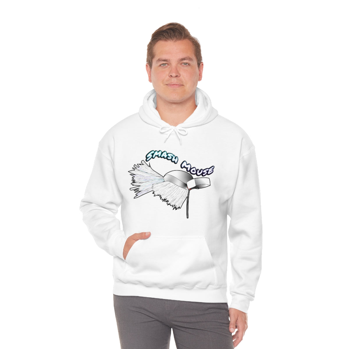 Smash Mouse Heavy Blend Hooded Sweatshirt