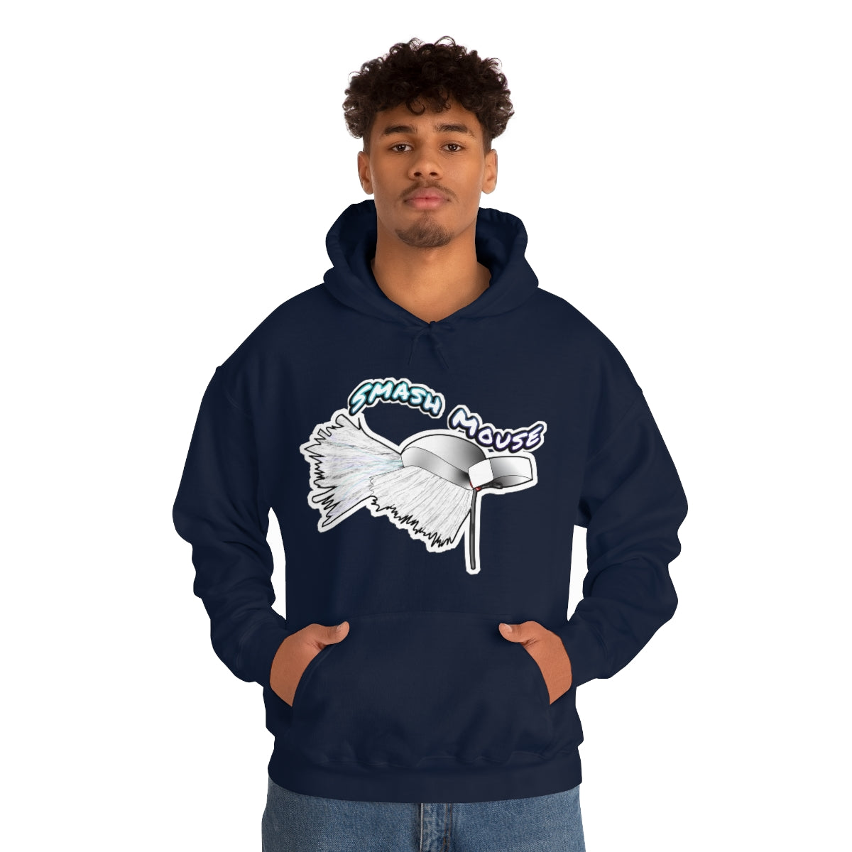 Smash Mouse Heavy Blend Hooded Sweatshirt