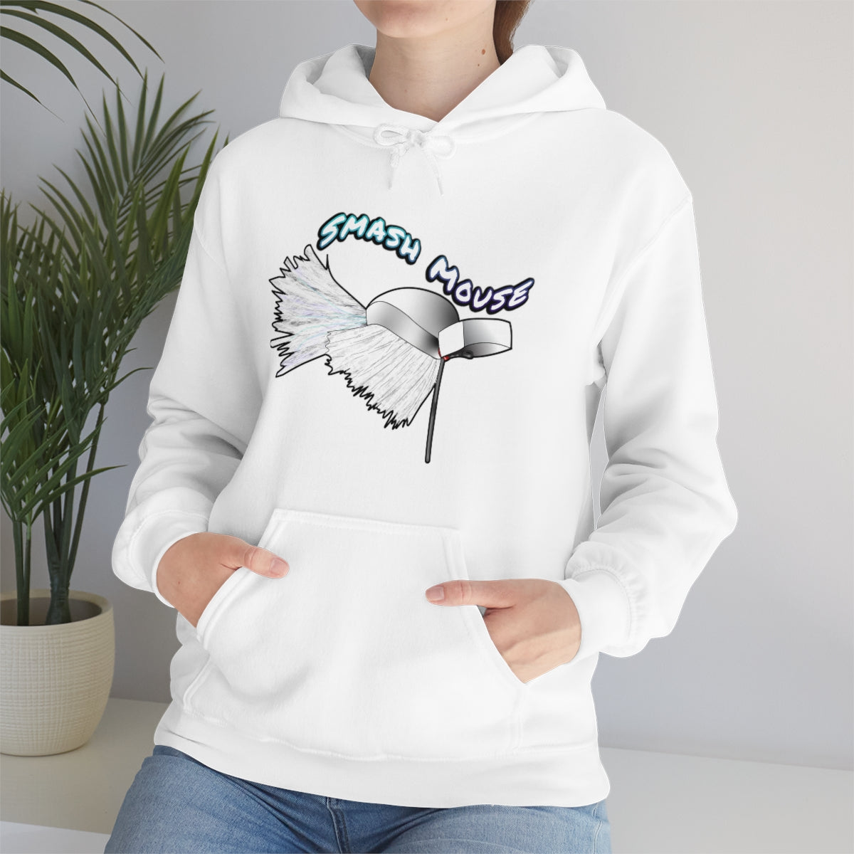 Smash Mouse Heavy Blend Hooded Sweatshirt