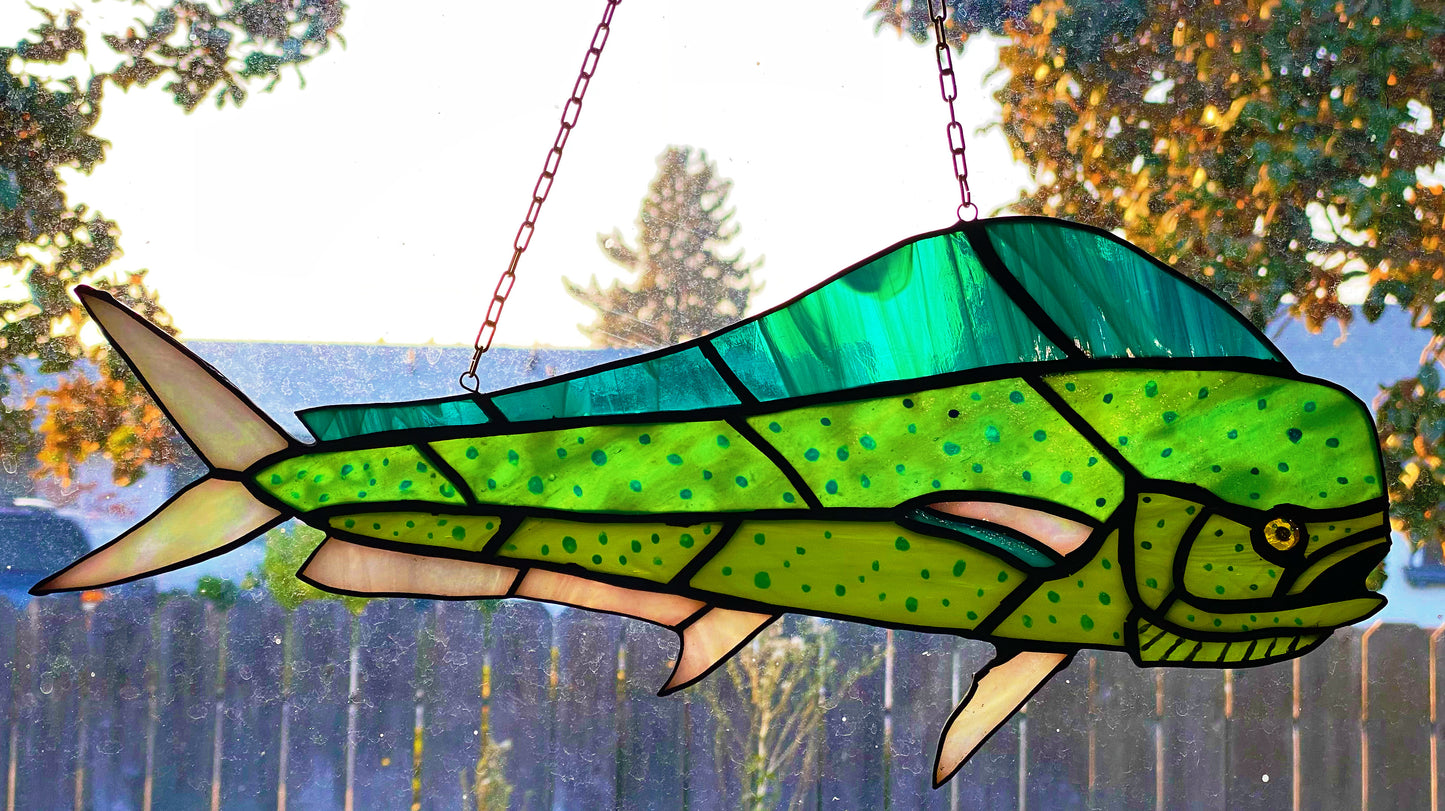 16in Dorado Stained Glass