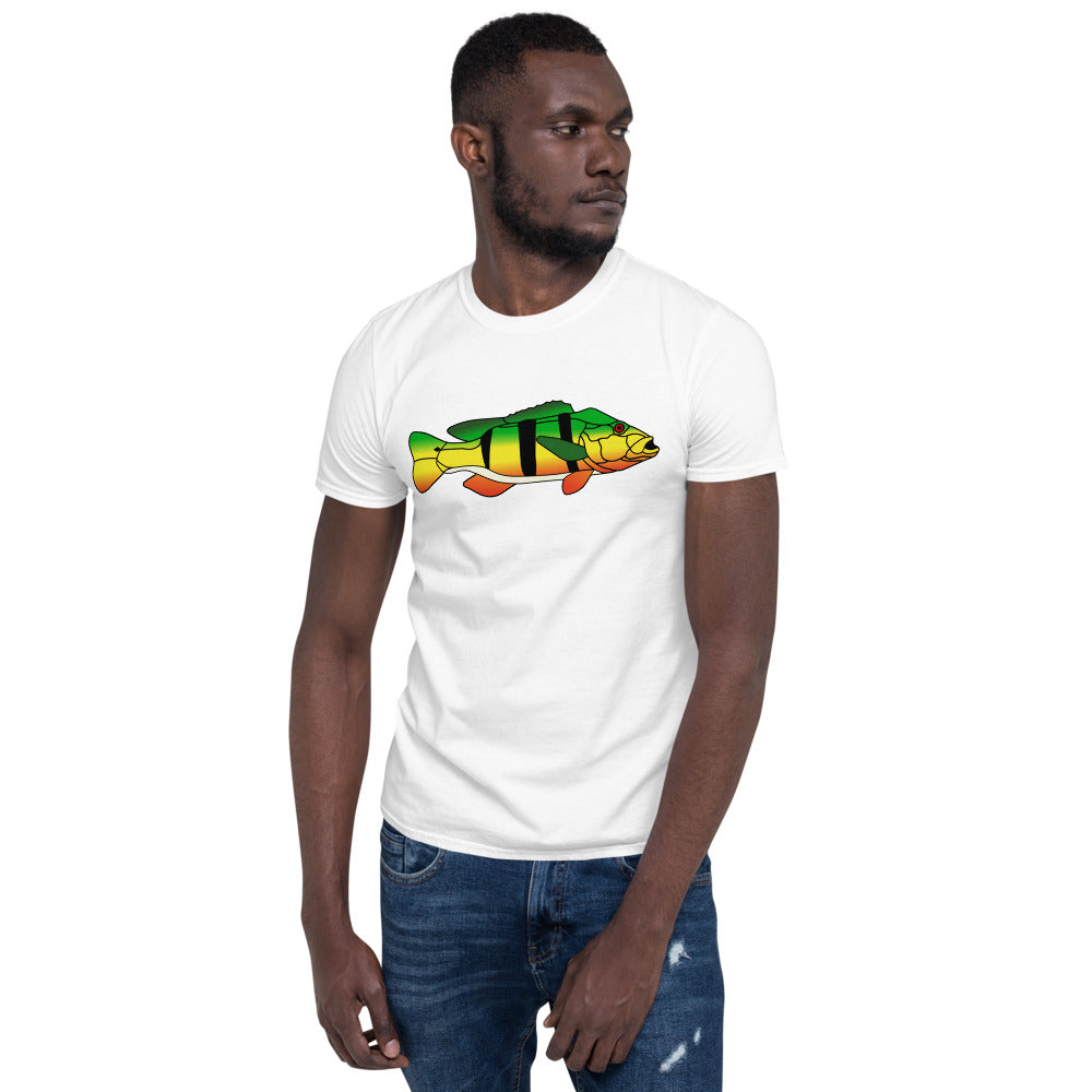 Peacock Bass Short-Sleeve Unisex T-Shirt