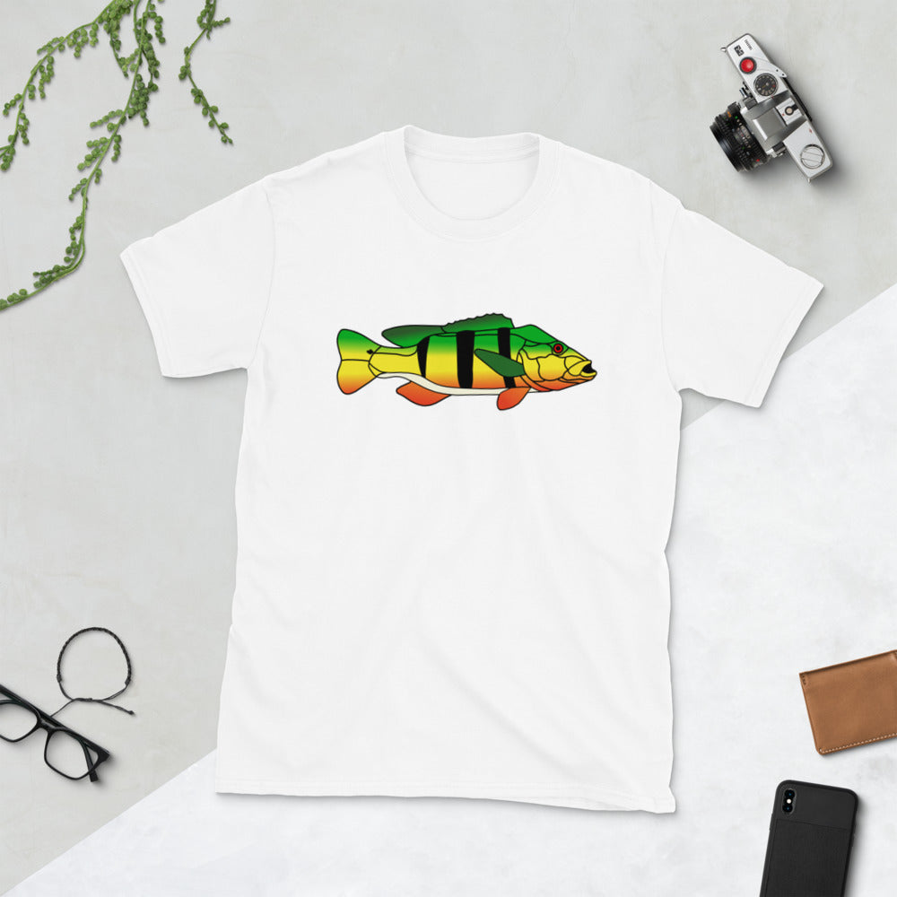 Peacock Bass Short-Sleeve Unisex T-Shirt