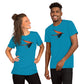 Trout Fin Short-Sleeve Unisex T-Shirt