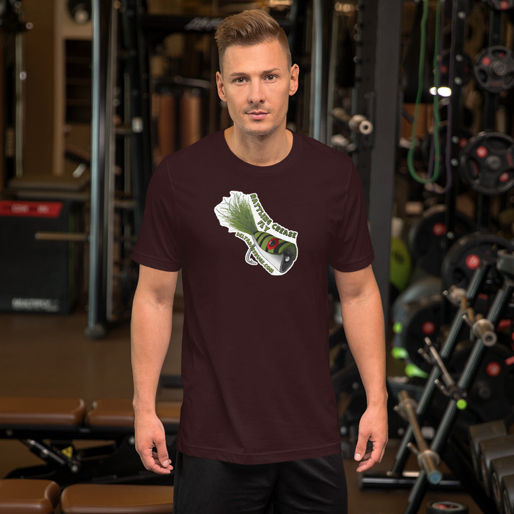 Rattling Crease Fly Short-Sleeve Unisex T-Shirt