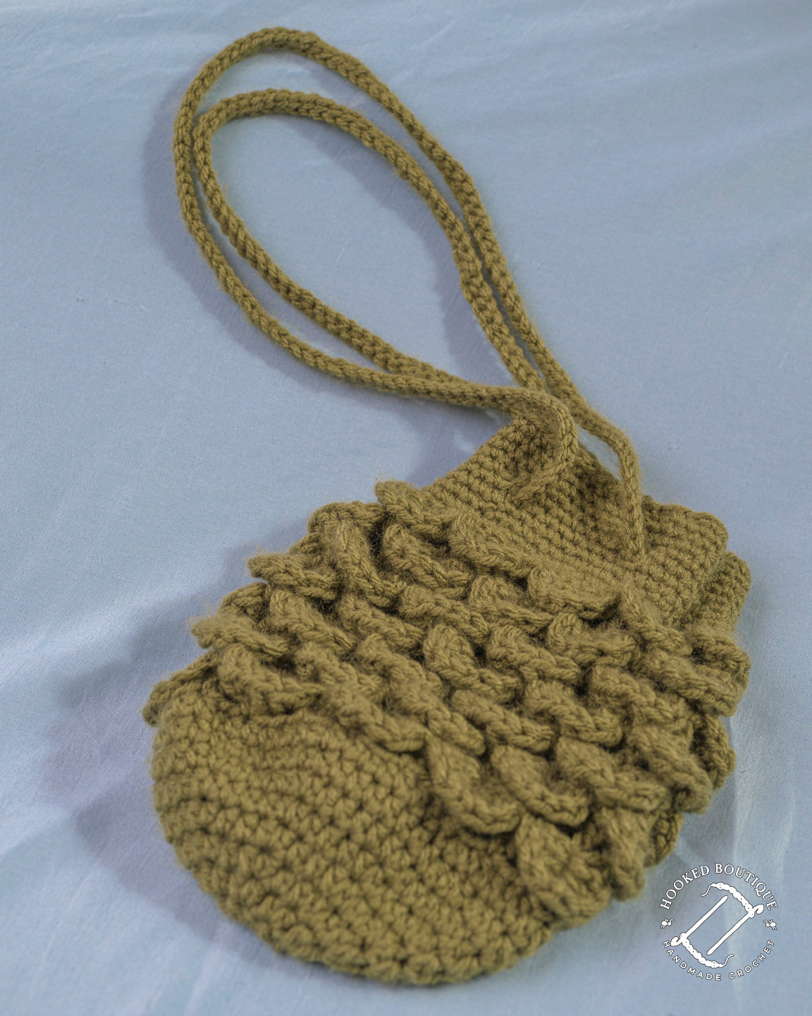 Scaled Drawstring Bag