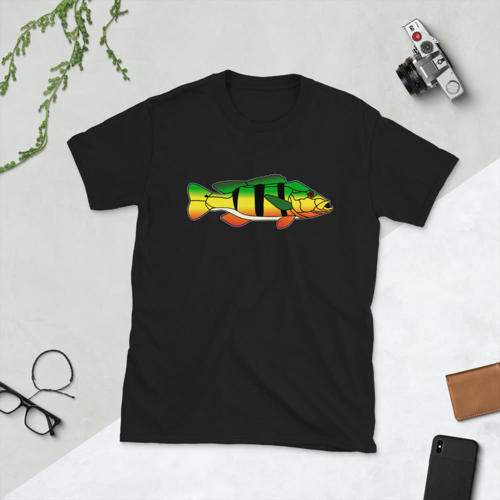 Peacock Bass Fishing Fish Shirts & Hoodies by Black Fly T-Shirt