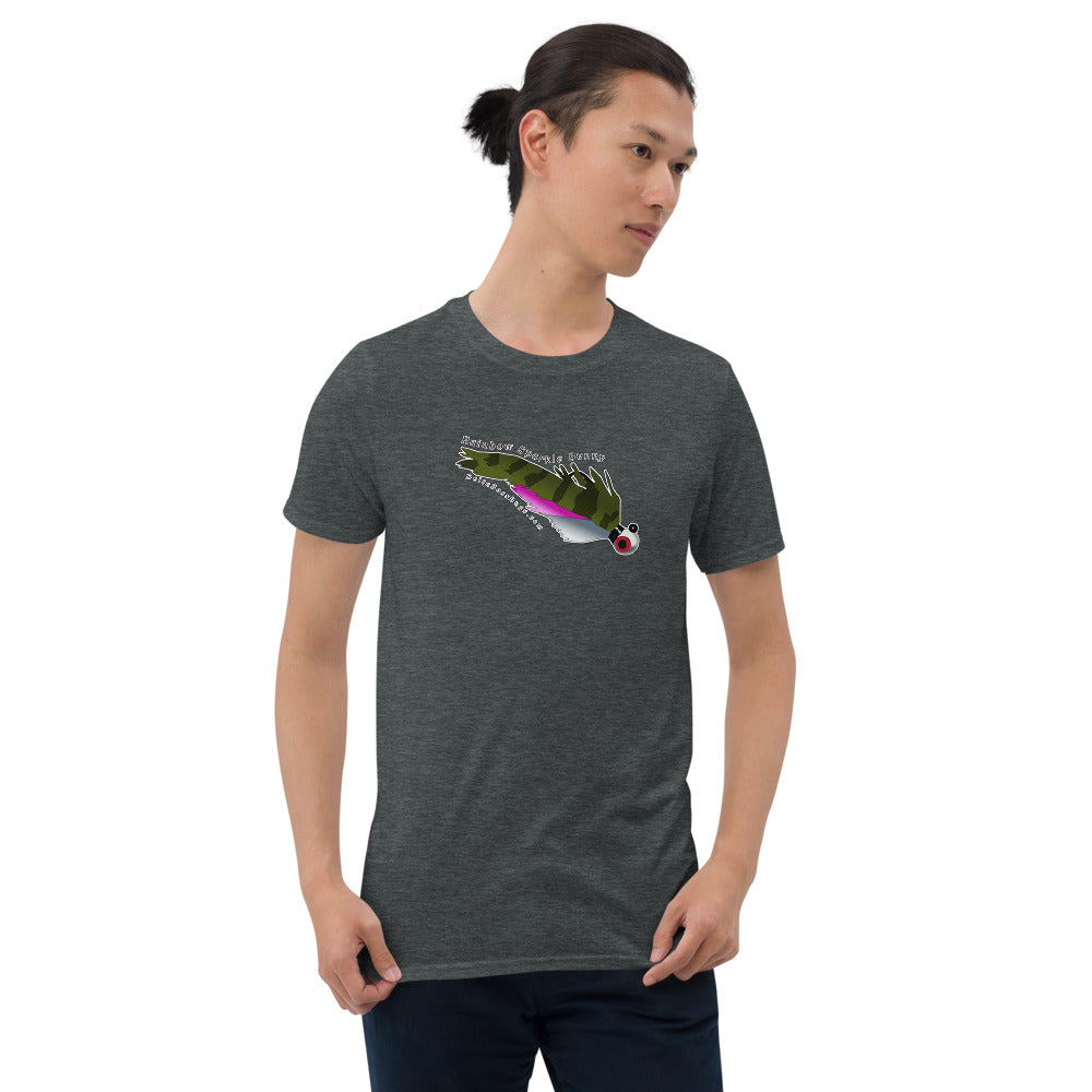 Rainbow Sparkle Bunny Short-Sleeve Unisex T-Shirt